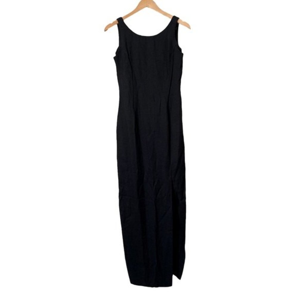 VTG Gunne Sax Jessica Mcclintock Black Maxi Dress